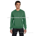 Men's custom plain Eco Tru green alternative Eco Fleece Triblend Crew pullover sweater